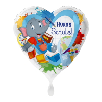 Folienballon - Motiv Hura Schule - S - 45cm/0,02m³