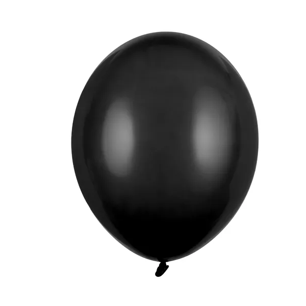 Latex-Luftballon - Standard Schwarz 010 - 30 cm (Lose)