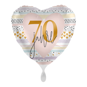 Folienballon - Motiv Creamy Blush 70 - S - 43cm/0,02m³