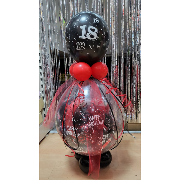 Geschenkballon - Standing Herzlichen Glückwunsch I
