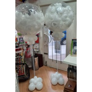 Explosionsballon Mrs Transparent XXL