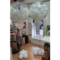 Explosionsballon Mr Transparent XXL