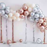 Ballongirlanden-Set - Mixed Metallics (4M)