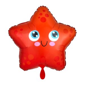 Folienballon - Figur Seestern - XL - 43 cm / 0,02 m³