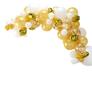 Ballongirlanden-Set - Gold (4m)