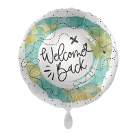 Folienballon - Motiv Welcome Back - S - 43 cm / 0,02 m&sup3;