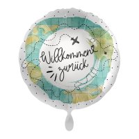 Folienballon - Motiv Willkommen zurück - S - 43 cm / 0,02 m³