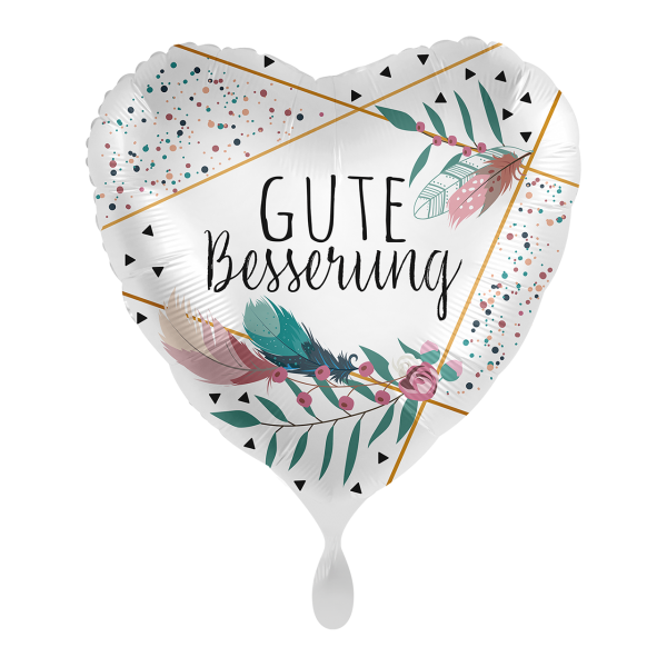 Folienballon - Motiv Gute Besserung - S - 43 cm / 0,02...