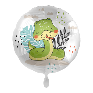 Folienballon - Motiv Jungle Snake - S - 43 cm / 0,02 m&sup3;