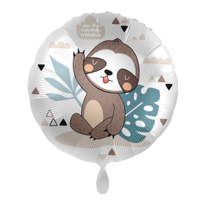 Folienballon - Motiv Jungle Faultier - S - 45 cm / 0,02...