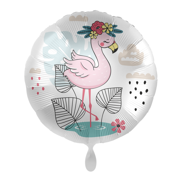 Ballon Jungle Flamingo - S/Folie - 43cm/0,02m³