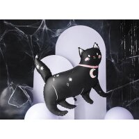 Folienballon - Figur Katze schwarz II - 96 cm