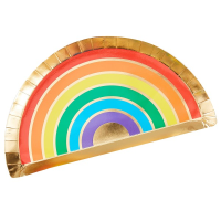 Partyteller Regenbogen (8)