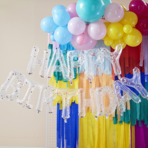Folienballon - Buchstaben - Set Happy Birthday...
