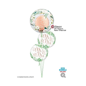 Ballonstrauß Hochzeit Floral