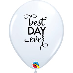Motivballon best DAY ever