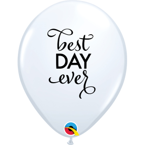 Motivballon best DAY ever
