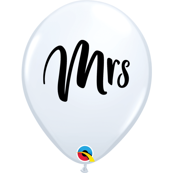 Latexballon - Motiv Mrs