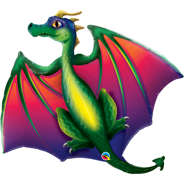 Folienballon - Figur Mythical Dragon - XXL -...