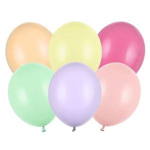 Latex-Luftballon - Standard Pastell-Set-30 cm-100er Packung