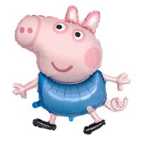 Folienballon - Figur Peppa Pig George II - XXL - 91 cm / 0,07 m³