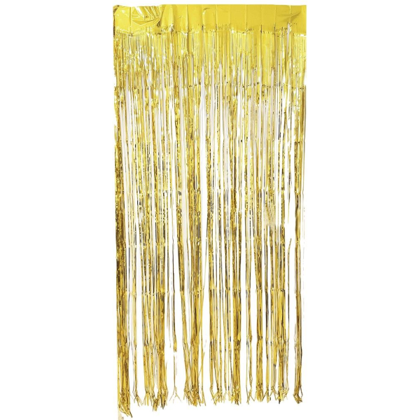 Glittervorhang - Gold-1 m x 2 m