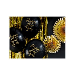 Latexballon-Set - Motiv Happy New Year 1.0 - S - 28 cm /...