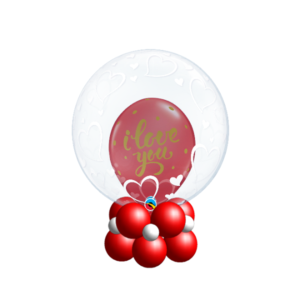 Geschenkballon Variante Bubble