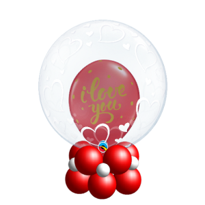 Geschenkballon Variante Bubble
