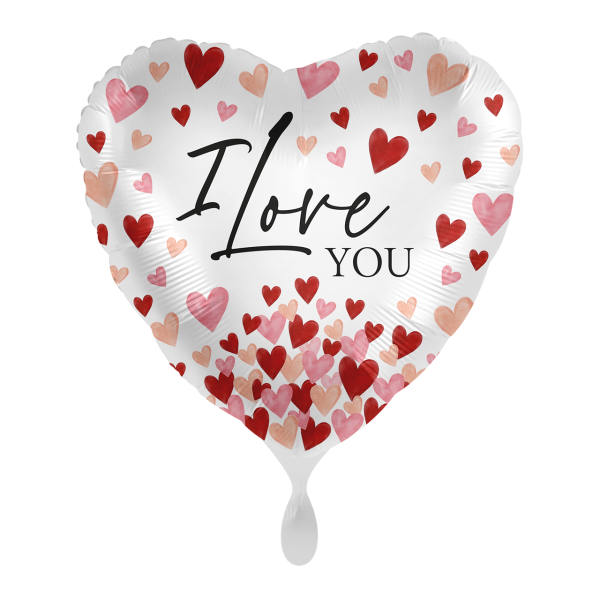 Ballon I love you II - S/Folie - 43cm/0,02m&sup3;