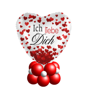 Folienballon - Motiv I Love You I - S - 43 cm / 0,02 m³