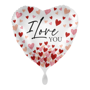 Folienballon - Motiv I love you II - S - 43 cm / 0,02...