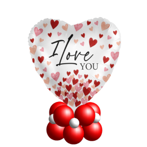 Folienballon - Motiv I love you II - S - 43 cm / 0,02...