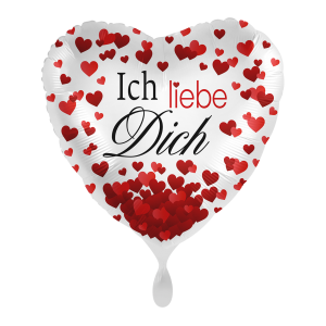 Folienballon - Motiv Ich liebe Dich I - S - 43 cm / 0,02...