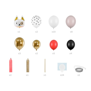 Ballon-Set Dog Bouquet (DIY)