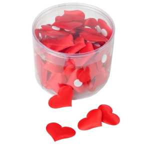 Herz - mit Klebepad, rot 4,5cm