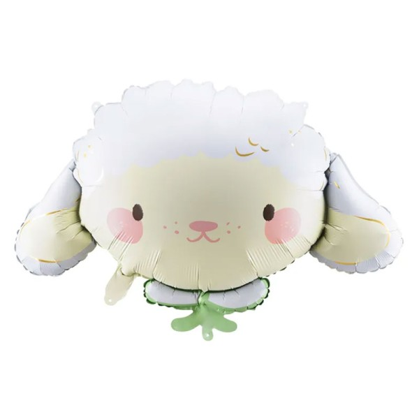 Folienballon - Figur Schafskopf - XL - 88 cm / 0,07 m³