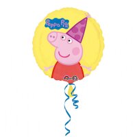 Folienballon - Motiv Peppa Pig II - S - 43 cm / 0,03 m³