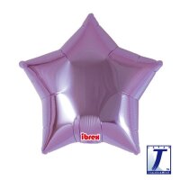 Folienballon - Stern Lavendel - S - 46 cm / 0,02 m³