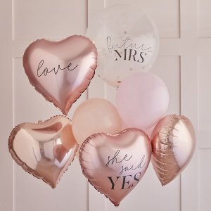 Ballon-Set - Roségold & Pink (7)