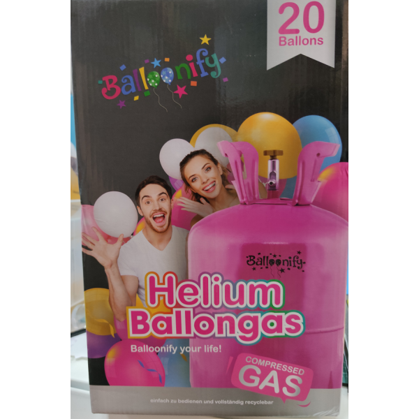 Ballongaskartusche (Einwegflasche)