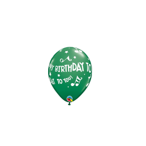 Motivballon Happy Birthday - Grün - S/Latex - 28...