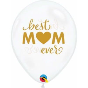 Latexballon - Motiv best m(heart)m ever - S / Latex - 28...