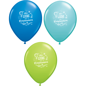 Latexballon - Motiv Alles Gute zur Kommunion - S / Latex...