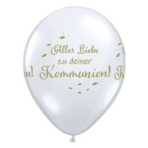 Latexballon - Motiv Alles Gute zur Kommunion - S / Latex...