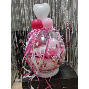 Geschenkballon - Standing Hochzeit I Latexballon - Herz