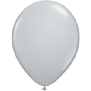 Latexballon - grau 12 cm / 5 inch