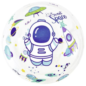 Single Crystal Clear Ballon - Motiv Astronauto Sweet...