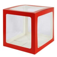 Dekobox rot - XL/30x30x30cm