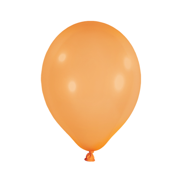 Latexballon - Orange Pastell - S/Latex - 30cm/0,02m³